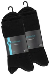Stark Soul Socken (6-Paar) mit gepolsterter Sohle Schwarz