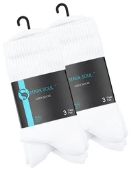Stark Soul Socken (6-Paar) mit gepolsterter Sohle Weiß/Grün/Dunkelblau/Creme