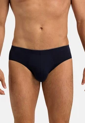 Hanro Slip Cotton Superior Dunkelblau
