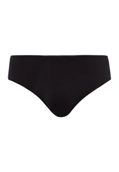 Hanro Slip Cotton Superior Schwarz/Braun
