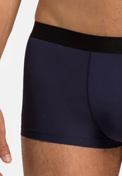 Hanro Retro Boxer Micro Touch Retro Short/Pant - Ohne Eingriff Dunkelblau/Blau