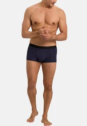 Hanro Retro Boxer Micro Touch Retro Short/Pant - Ohne Eingriff Dunkelblau/Blau