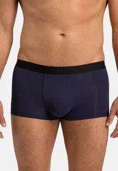Hanro Retro Boxer Micro Touch Retro Short/Pant - Ohne Eingriff Dunkelblau/Blau