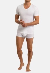 Hanro Retro Hose Cotton Superior Creme/Braun/Weiß/Rosa