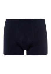 Hanro Retro Hose Cotton Superior Dunkelblau/Blau