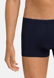 Hanro Retro Hose Cotton Superior Dunkelblau/Blau