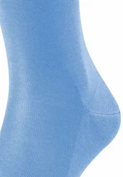 FALKE Kniestrümpfe Tiago (1-Paar) Hellblau/Blau