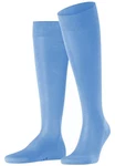 FALKE Kniestrümpfe Tiago (1-Paar) Hellblau/Blau