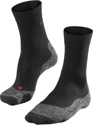 FALKE Socken TK2 Schwarz/Dunkelgrau