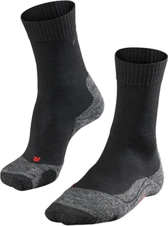 FALKE Socken TK2 Schwarz/Dunkelgrau