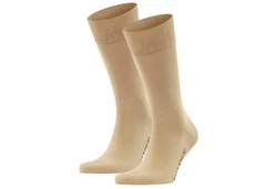 FALKE Kurzsocken Herren Socken Businessstrumpf Cool 24/7 Beige/Khaki