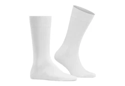 FALKE Kurzsocken Herren Socken Businessstrumpf Cool 24/7 Creme/Weiß/Grau