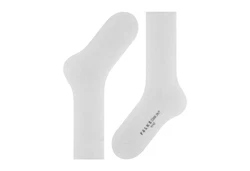 FALKE Kurzsocken Herren Socken Businessstrumpf Cool 24/7 Creme/Weiß/Grau