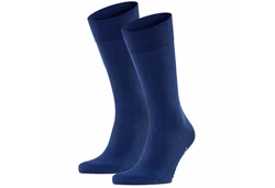 FALKE Kurzsocken Herren Socken Businessstrumpf Cool 24/7 Dunkelblau/Blau/Lila