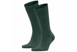 FALKE Kurzsocken Herren Socken Businessstrumpf Cool 24/7 Dunkelgrün/Grün