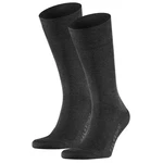 FALKE Kurzsocken Herren Socken Businessstrumpf Cool 24/7 Dunkelgrau/Grau/Schwarz FALKE Kurzsocken Herren Socken Businessstrumpf Cool 24/7 Dunkelgrau/Grau/Schwarz