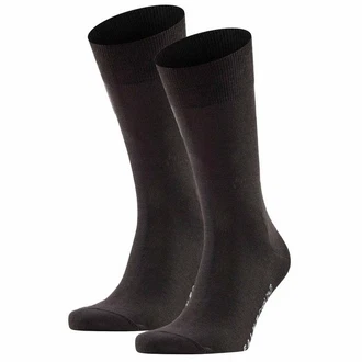 FALKE Kurzsocken Herren Socken Businessstrumpf Cool 24/7 Schwarz/Dunkelbraun/Grau/Dunkelgrau/Khaki/Braun