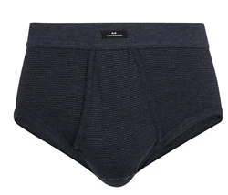 GTZBURG Slip 12er Pack mit Eingriff Dunkelblau/Dunkelgrau