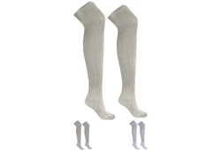 German Wear Trachtensocken GW250 Weiß/Beige/Khaki/Creme