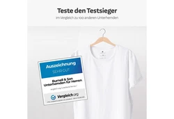 Burnell & Son Unterhemd T-Shirt Business Kurzarm Rundhals Herren 