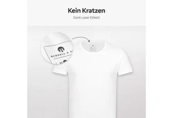 Burnell & Son Unterhemd T-Shirt Business Kurzarm Rundhals Herren 