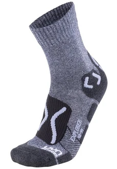 UYN Wandersocken MAN OUTDOOR EXPLORER SOCKS Dunkelblau/Dunkelgrau/Grau UYN Wandersocken MAN OUTDOOR EXPLORER SOCKS Dunkelblau/Dunkelgrau/Grau