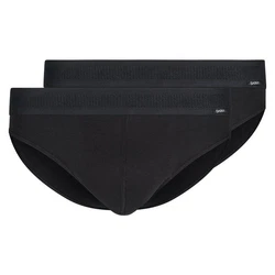 Skiny Slip (2-St) Schwarz/Braun