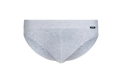 Skiny Slip (2-St) graumeliert/schwarz