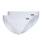 Skiny Slip Herren Tanga Cotton Retro schwarz/wei