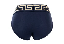 Versace Herren Slip TOPEKA (Packung, 2er Pack) Weiß/Blau/Lila/Dunkelblau/Rot/Gold/Creme/Grau/Orange/Braun