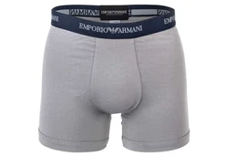 Emporio Armani Herren Boxershorts 2er Pack Boxer Unterwäsche Grau/Marine