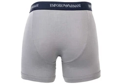Emporio Armani Herren Boxershorts 2er Pack Boxer Unterwäsche Grau/Marine
