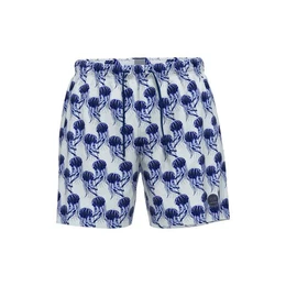 Badehose Herren Badehose blau bedruckt (1-St)
