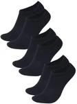Lavecchia Flinge Herren Sneaker Socken 6er-Pack LV-902 Schwarz