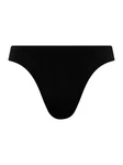 Hanro Slip Cotton Sensation Schwarz/Braun