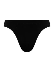 Hanro Slip Cotton Sensation Schwarz/Braun
