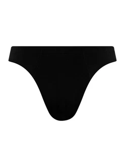 Hanro Slip Cotton Sensation Schwarz/Braun