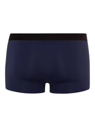Hanro Retro Pants Micro Touch Retro-Boxer Retro-shorts Unterhose Dunkelblau/Blau