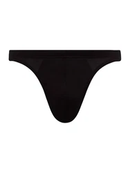 Hanro Minislip Cotton Sporty Schwarz/Braun