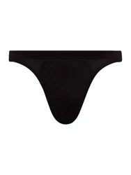 Hanro Minislip Cotton Sporty Schwarz/Braun