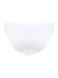 Hanro Minislip Cotton Sporty Creme/Weiß