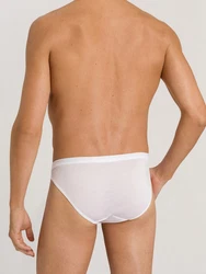 Hanro Minislip Cotton Sporty Creme/Weiß