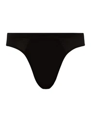 Hanro Slip Cotton Sporty Schwarz/Dunkelbraun/Braun