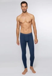 Ammann Lange Unterhose Jeans Feinripp Dunkelblau/Hellblau/Grau/Blau/Lila