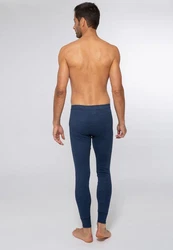 Ammann Lange Unterhose Jeans Feinripp Dunkelblau/Hellblau/Grau/Blau/Lila
