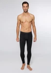Ammann Lange Unterhose Jeans Feinripp Schwarz