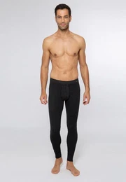 Lange Unterhose Jeans Feinripp (1-St) Lange Unterhose - Baumwolle - Mit Eingriff -