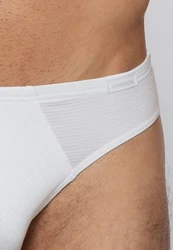 Ammann Slip 3er Pack Cotton & More (Ohne Eingriff) Weiß/Creme