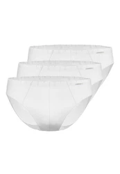 Ammann Slip 3er Pack Cotton & More (Ohne Eingriff) Weiß/Creme