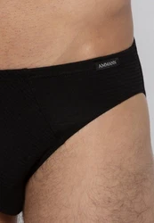 Ammann Slip 3er Pack Cotton & More (Ohne Eingriff) Schwarz